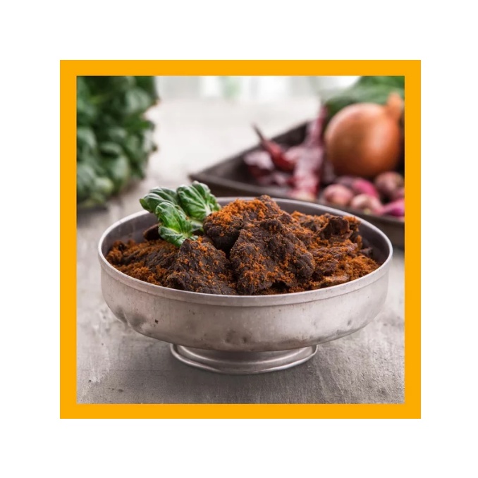 

Rendang Paru Sapi Kering Rendang Gadih