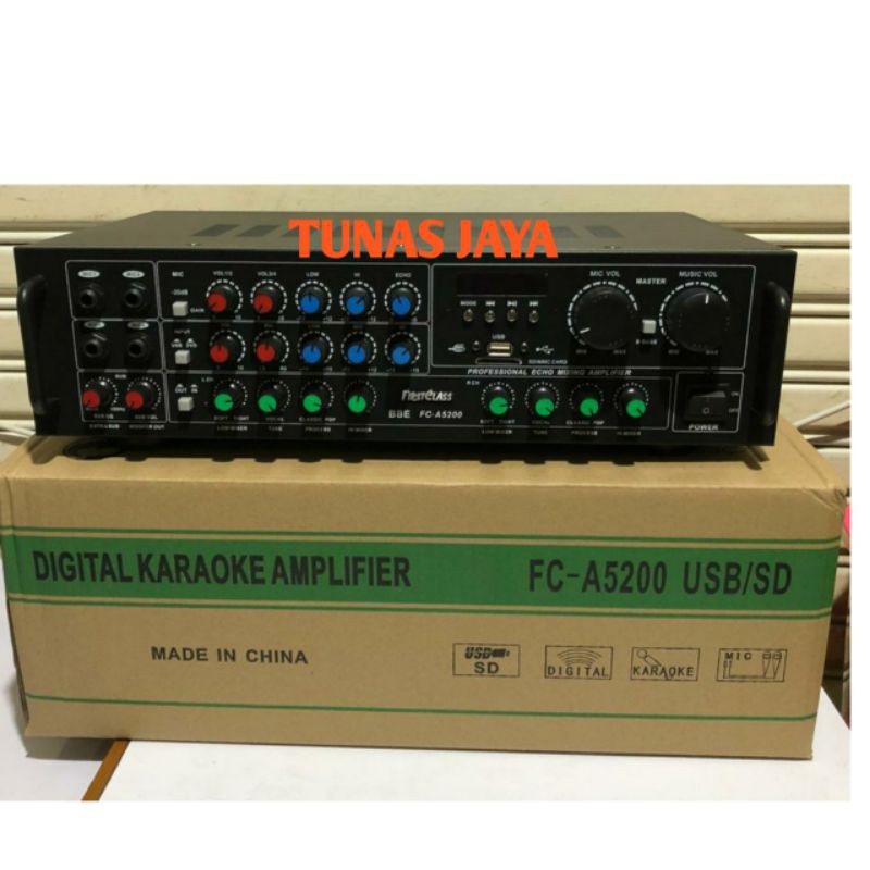 POWER AMPLI MIXER FIRSTCLASS FCA5200 FC A5200