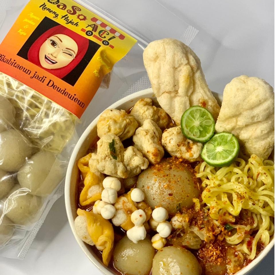 

BASO ACI NENG NGAMBEK [Baso Aci Ayam Pedas] - Baso Aci Neneng Hajah