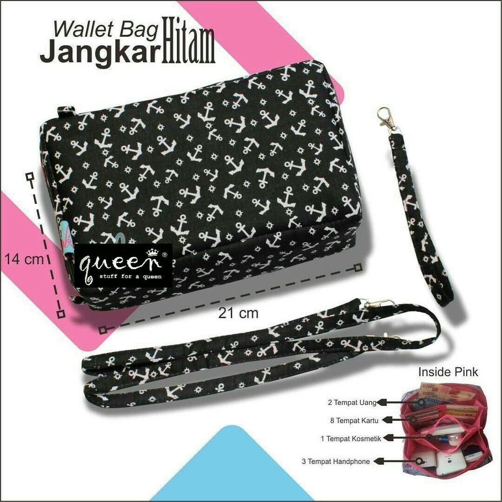 Dompet Tangan WANITA - WALET BAG - Bisa Selempang - Dompet wanita