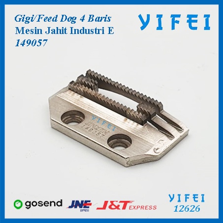 Gigi Feed/Dog Mesin Jahit Industri E/Gigi Jahit 4 baris/149057 YIFEI