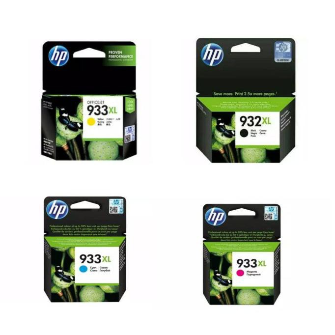 

TINTA HP 932XL BLACK +933XL COLOUR PAKETAN