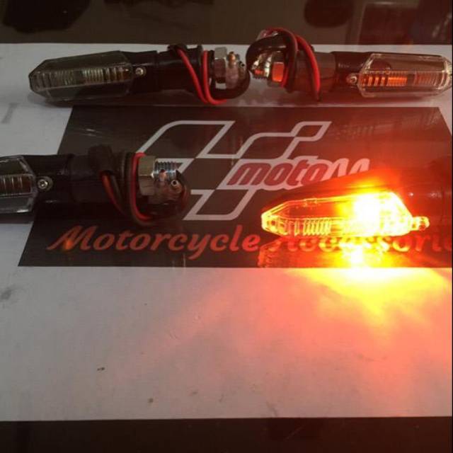 Lampu Sein Sen New Model kecil dan simpel nyala terang