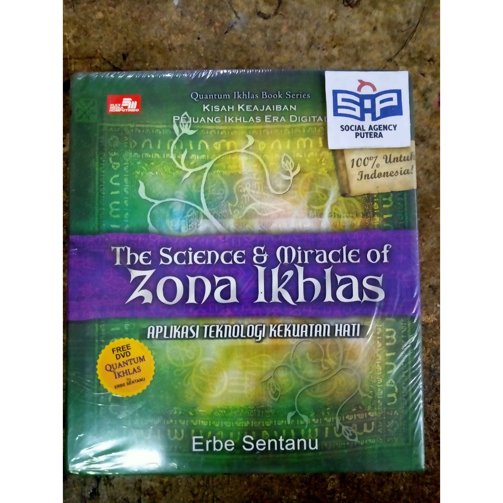 Buku The Science & Miracle Of Zona Ikhlas - Erbe Sentanu Original