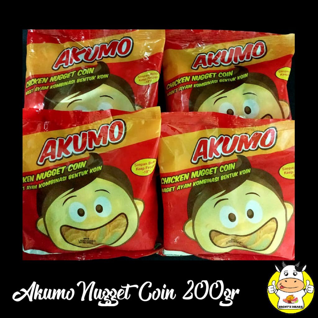 

AKUMO NUGGET COIN KOMBINASI 200 GRAM - DISASS JOGJA