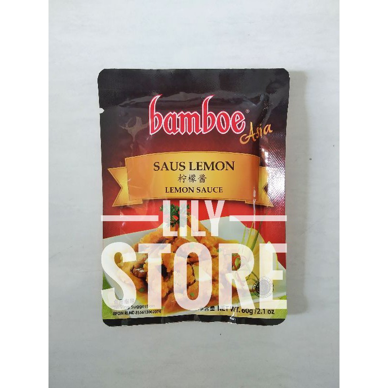 

Bamboe / Bambu Asia Bumbu Saus Lemon 60gr