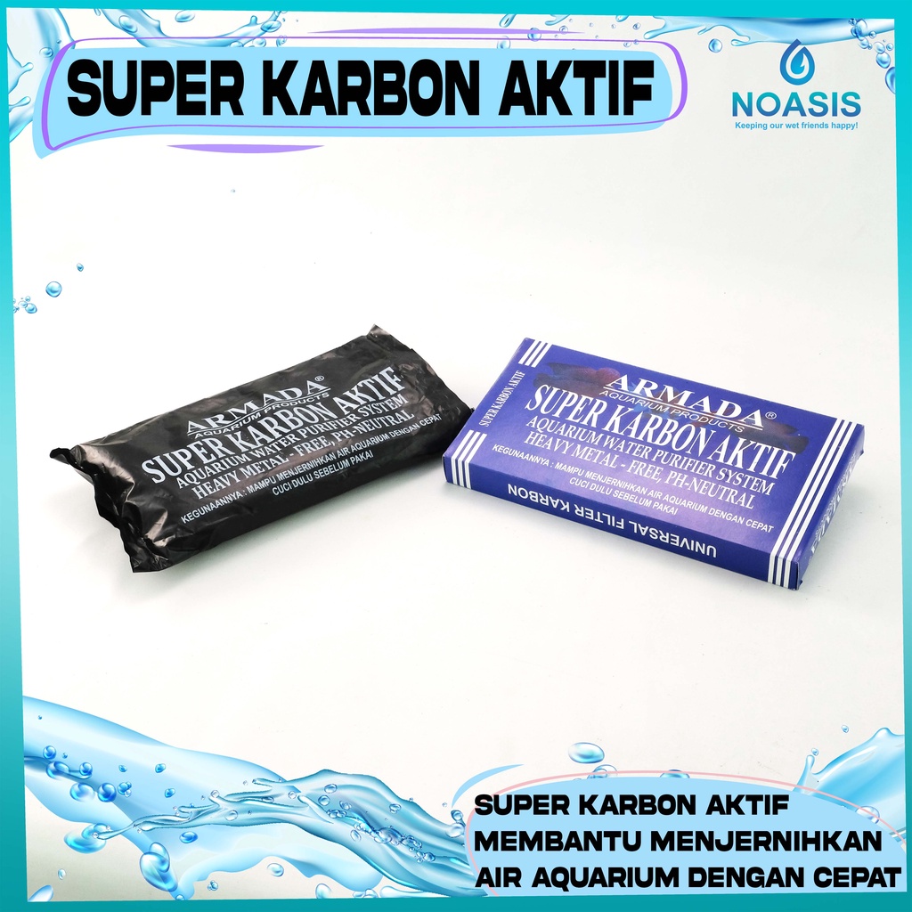 SUPER KARBON AKTIF CARBON ACTIVE AQUARIUM ARMADA