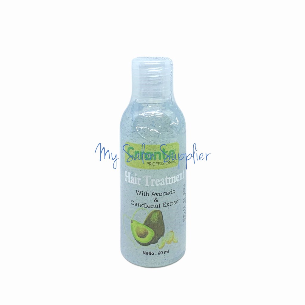 Crrante Hair Treatment with Avocado &amp; Candlenut Extract Kemiri 60ml