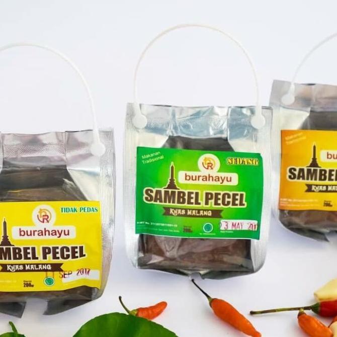 

Bumbu Sambal Pecel Bu Rahayu Khas Malang Jawa Timur Instan