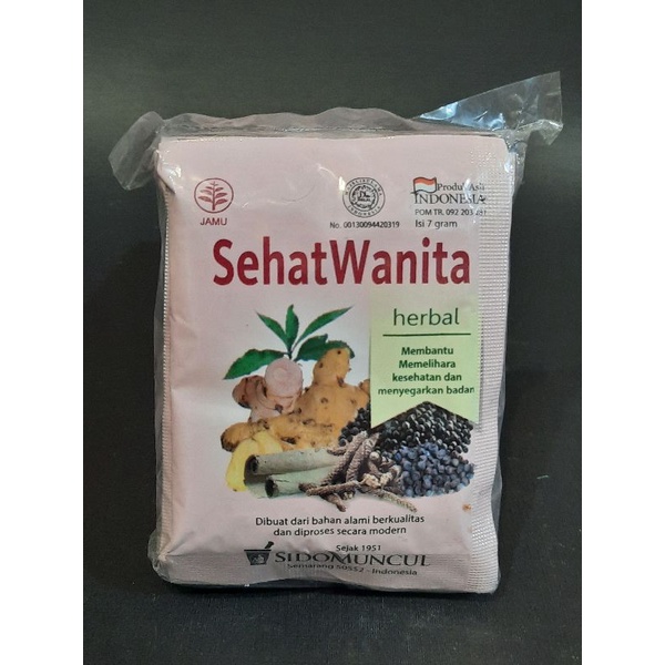 

Jamu Herbal Sidomuncul Sehat Wanita Bubuk (Isi 10 Sachet)