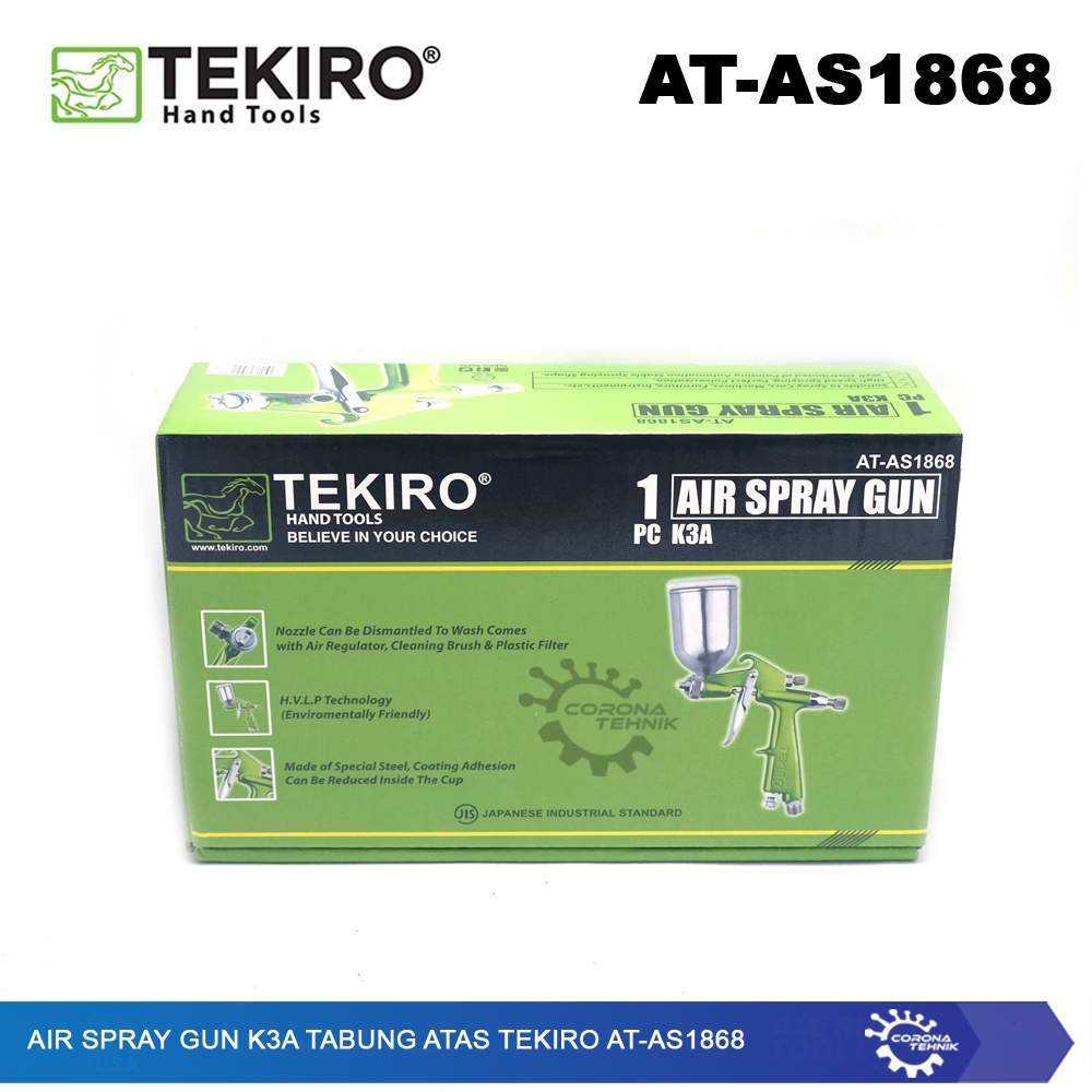 Tekiro AT-AS1868 - Air Spray Gun K3A Tabung Atas