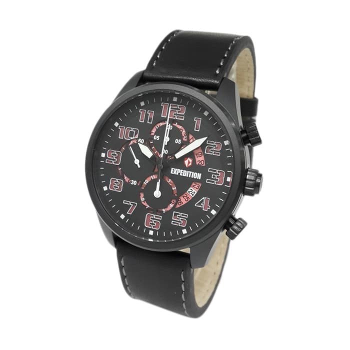 JAM TANGAN PRIA EXPEDITION E 6673 LEATHER ORIGINAL GARANSI RESMI 1 TAHUN