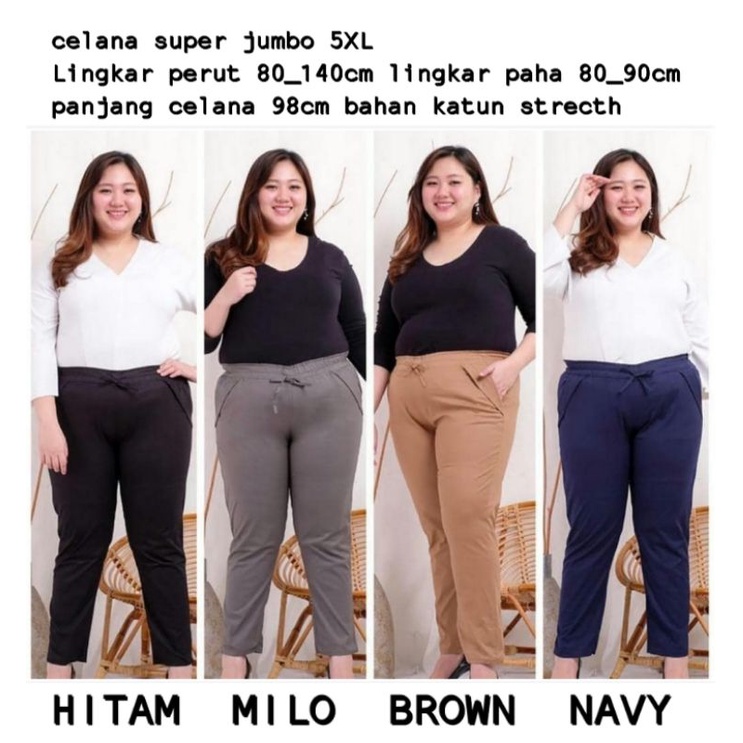 celana jumbo 5xl