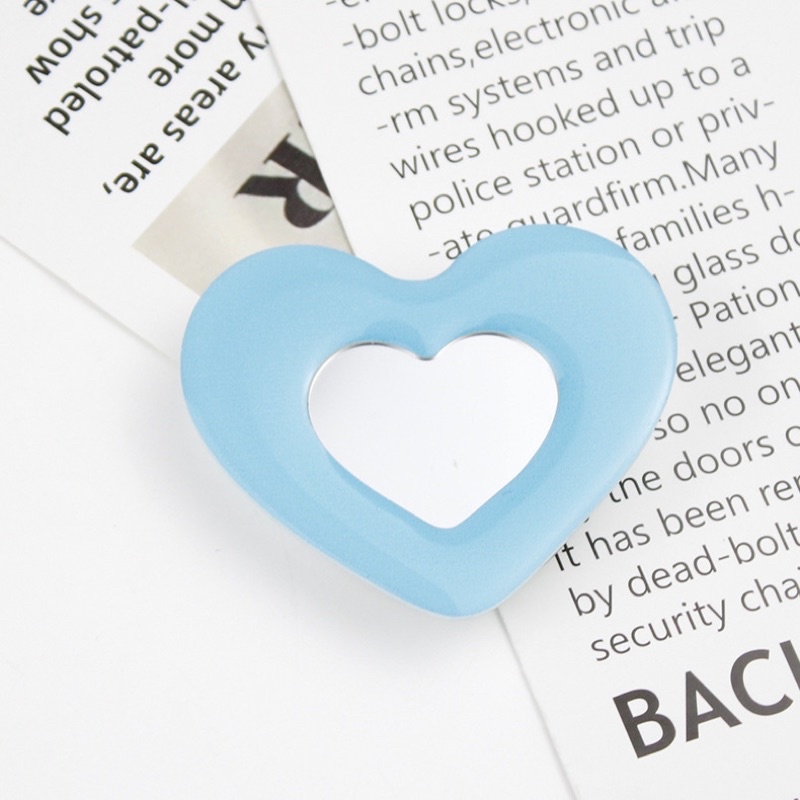 Popsocket Heart Mirror 8 Colors Grip Tok Kaca bentuk Hati READYSTOCK