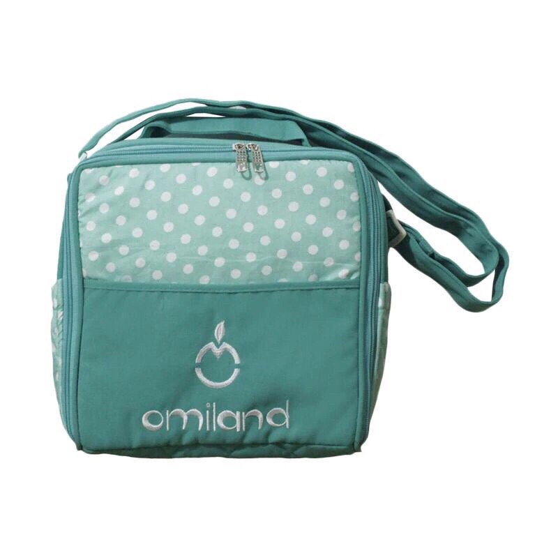 Tas Bayi Omiland Size Kecil-Medium Spotted Series OBT 3207 3208 Perlengkapan Bayi Praktis dan Murah