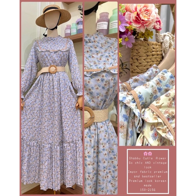 GAMIS SHABY CUTE KOREAN STYLE BY YUNA LIMITED FREE BELT