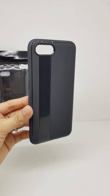 UME Enigma Realme C2 6.1 inchi Soft Case Realme C2 RMX1941 Black Fiber Carbon Slim Design