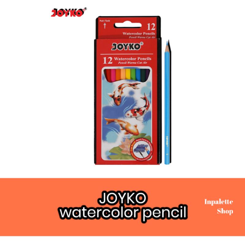 

Joyko Pensil warna cat air watercolor isi 12