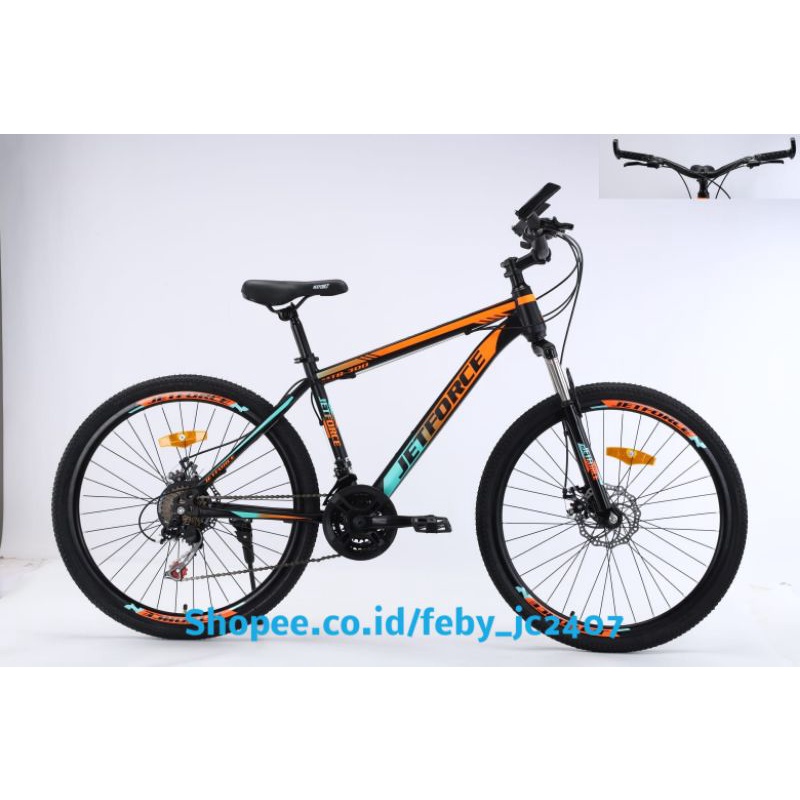 Interbike Jet Force Sepeda Gunung Mtb ukuran 26 inch 7 speed-2