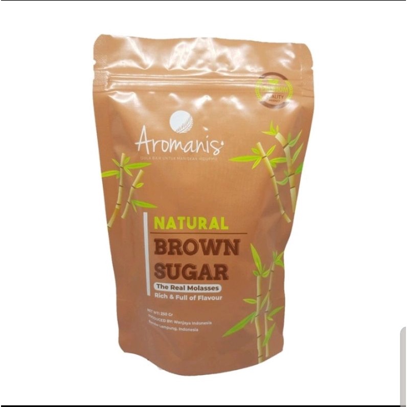 

Aromanis Natural Brown Sugar 250gr