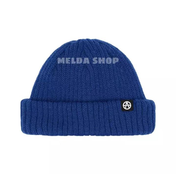 Topi Kupluk Beanie Hat Short Rajut Simpel Distro Unisex