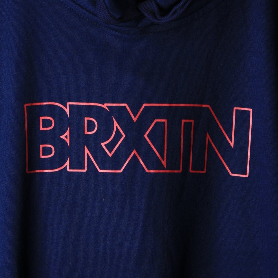 HOODIE JAKET SKATE BRIXTON EDISON NAVYIRN RBO