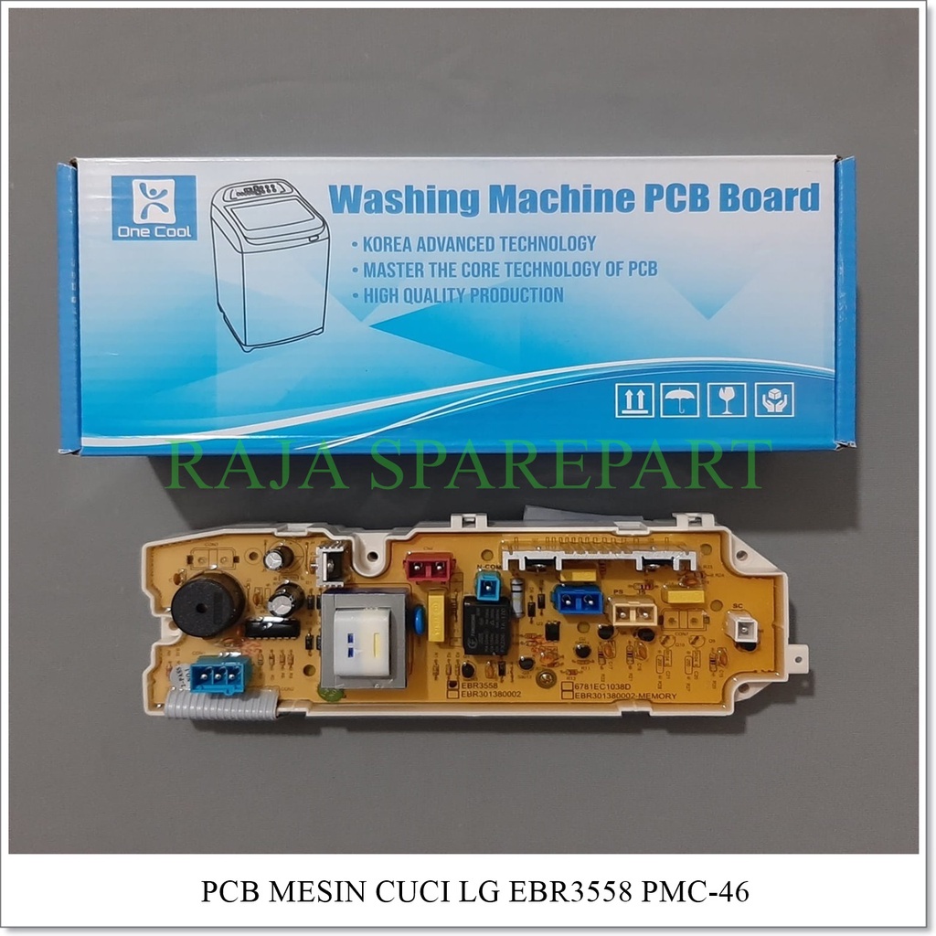 PCB/Panel/Modul Mesin Cuci LG FUZZY LOGIC EBR3558 (WFH700PC) PMC-46