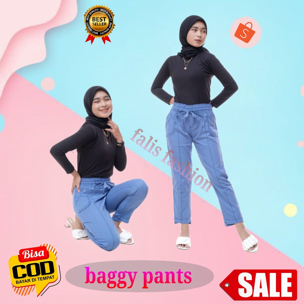 BAGGY PANTS JEANS / JEANS BAGGY / CELANA PANJANG JEANS / Jeans High waist / JEANS BAGGY / BAGGY JEAN