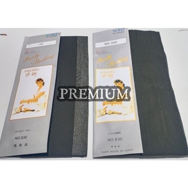 [ORI PREMIUM] Stoking Celana Annable warna Hitam, Abu 306, Coklat No.1/No.2/Incha/Honey