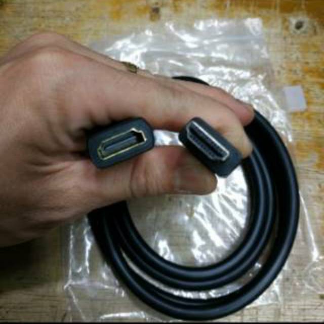 kabel HDMI buat perpanjang high speed / cable hdmi cewek cowok dan kabel HDMI HDMI high speed / cable hdmi cowok cowok  MANTUL