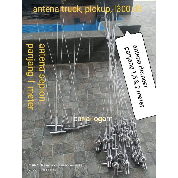 antena toppers pecut mobil variasi panjang universal mobil truk truck canter l300 colt elf antena Tr