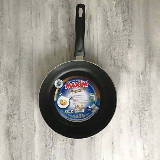 FRYPAN 24 CM WAJAN PENGGORENGAN TEFLON / MAXIM VALENTINO FRYPAN 24 CM