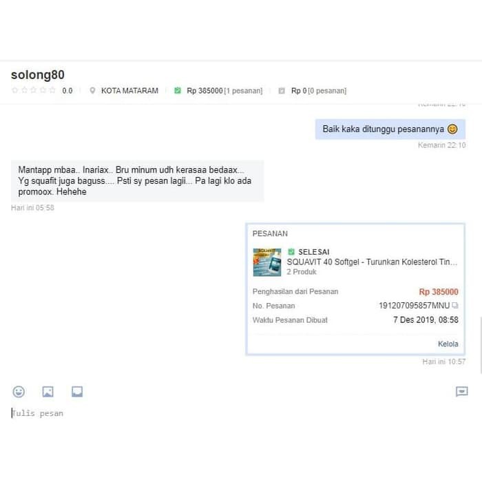 TERMURAH - SQUAVIT Isi 40 Softgel @1000mg Minyak Hati Ikan Hiu Squalene Omega pdo