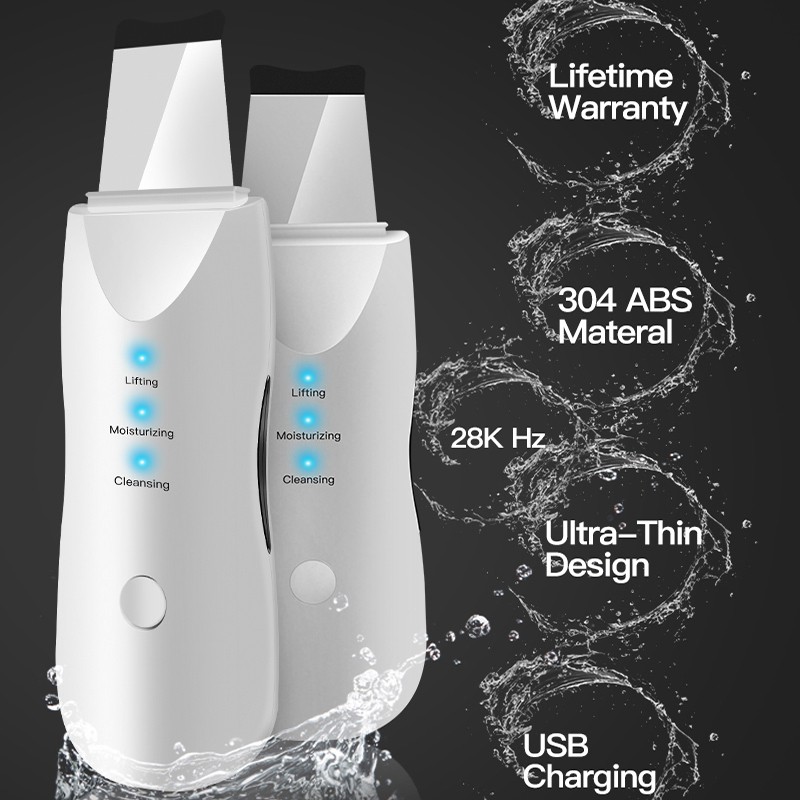 3 in 1 Ready Ultrasonic Peeling Blackhead Removal ultrasonic komedo dead skin wrinkle peeling