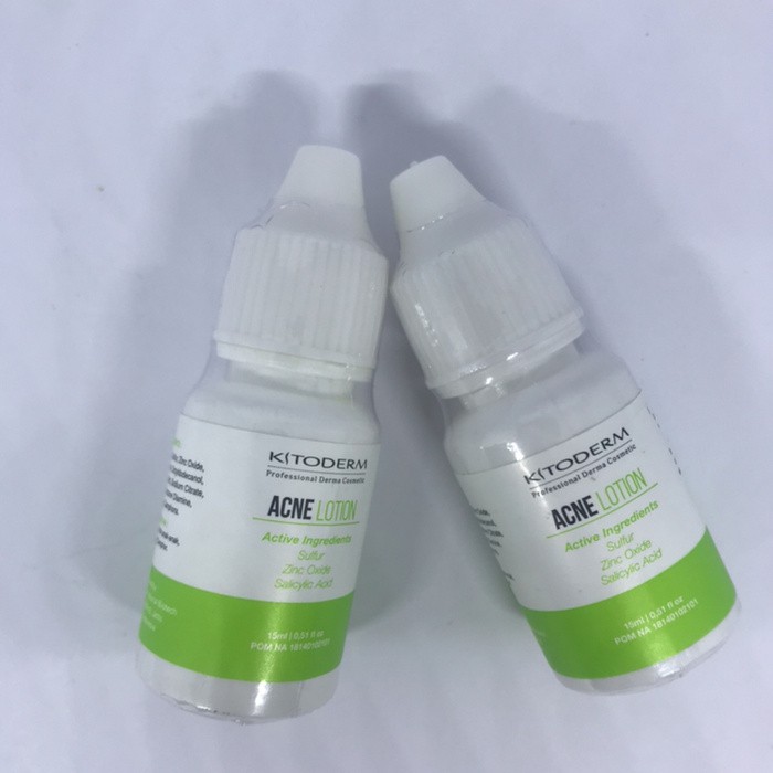 KITODERM ACNE LOTION - LOTION KULIT BERJERAWAT BPOM