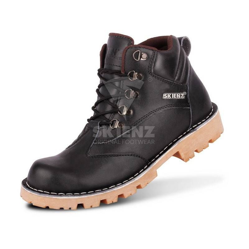 sepatu boots pria original skienz lobster kulit safety
