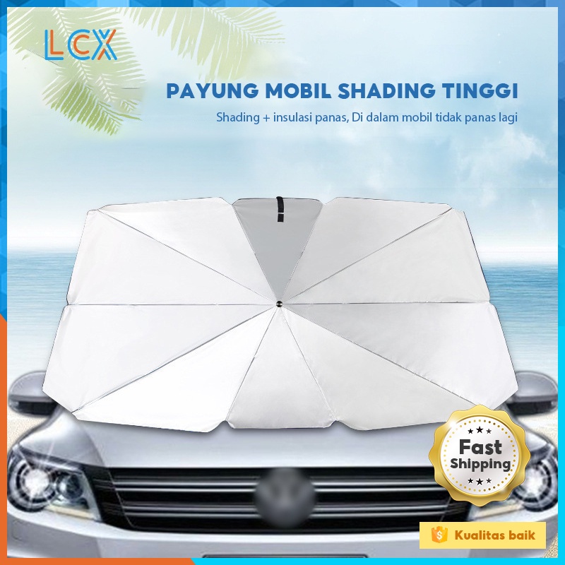 LCX Sunshade Tirai Magnet Mobil Premium 4 Sisi Jendela Sinar Matahari Pelindung Anti Panas Kaca