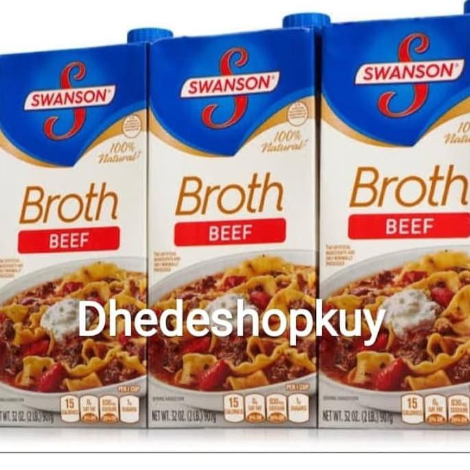 

Terbatas - Swanson Beef Broth 1Lt