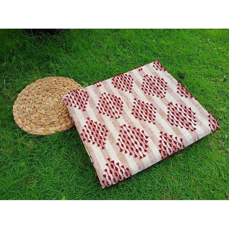 KAIN TENUN MOTIF BULU 4