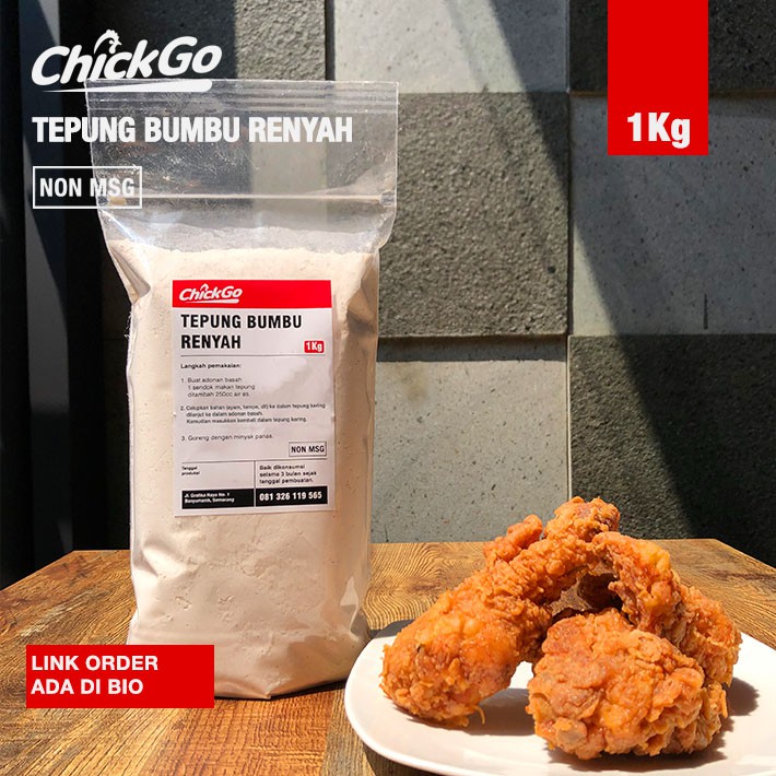 

Tepung Bumbu Ayam Goreng ChickGo 1Kg