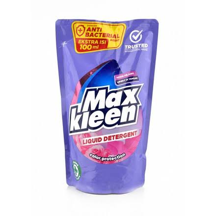 MAX KLEEN LIQUID DETERGENT 600+100ml Anti Odor Colour Protection