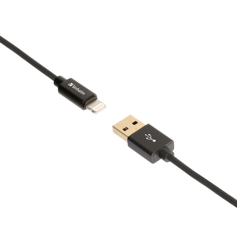 Kabel Data Verbatim 2.4A 120cm MFI USB-A to Lightning Sync &amp; Charge