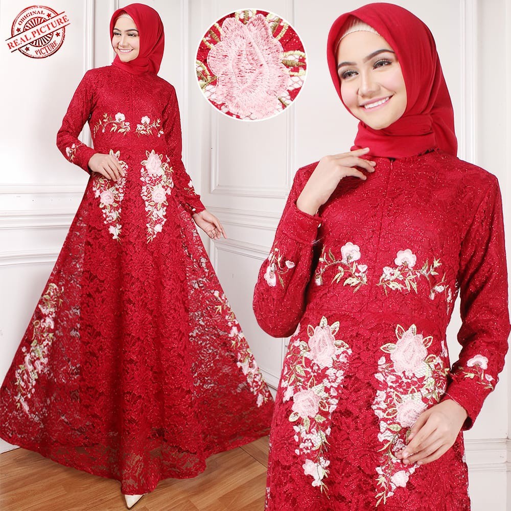 BAJU GAMIS WANITA TERBARU 2020 KEKINIAN RK-NAOMI MAXI SET WANITA