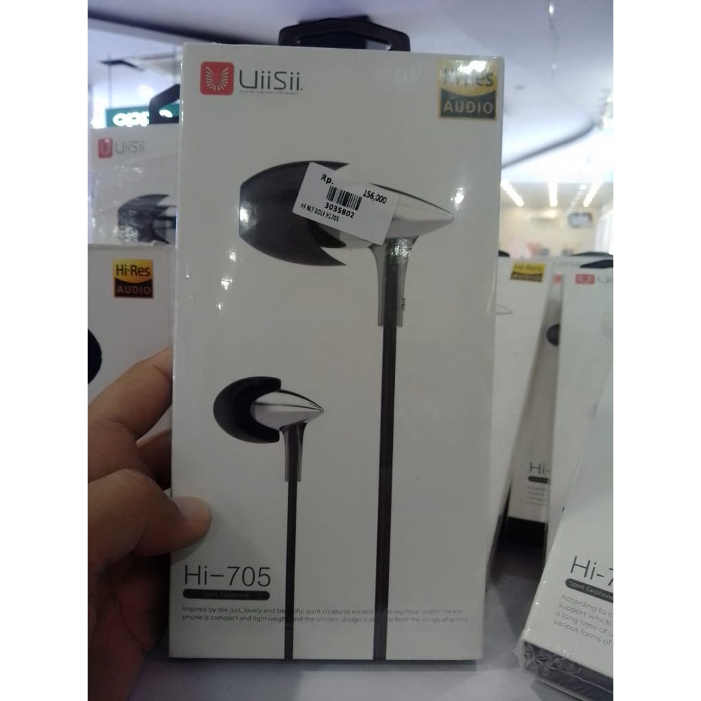 UiiSii Hi-705 Single Driver Lightweight Hi-Res In-ear Earphones l