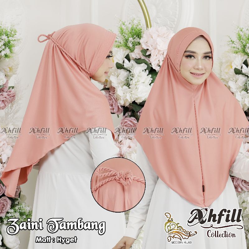 JILBAB INSTAN/HIJAB INSTAN ZAINI TAMABANG/ORIGINAL AHFILL