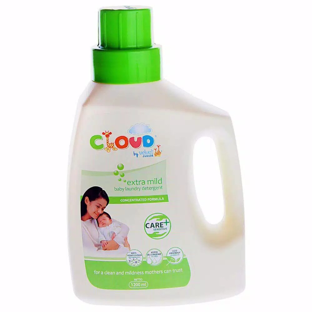 Cloud Extra Mild Baby Laundy Detergent 1200ml