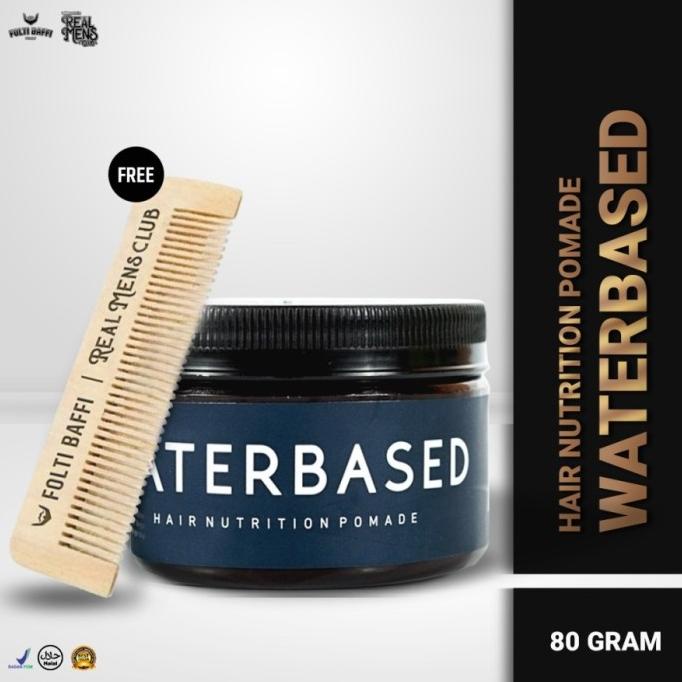 FREE ONGKIR Pomade Waterbased Hair Nutrition Folti Baffi HALAL BPOM Asli Indonesia