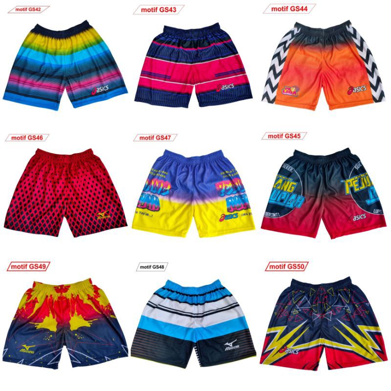 COD celana voli full printing / celana voli proliga / celana voli asics terbaru