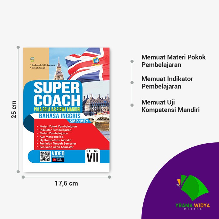 Yrama Widya - Buku Super Coach Bahasa Inggris SMP/MTs Kelas VII-2