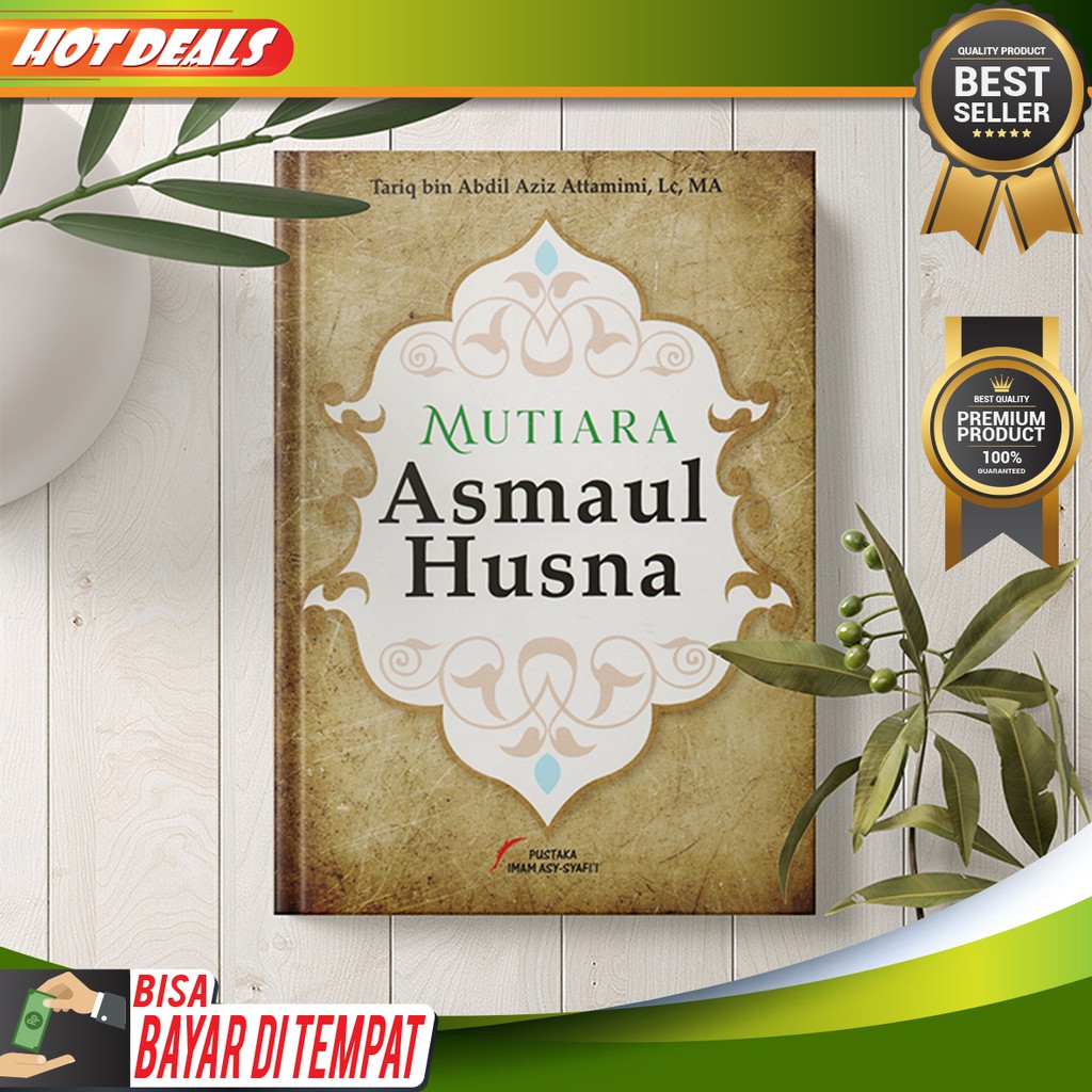 Buku Islam Mutiara Asmaul Husna • Pustaka Imam Syafii - ORIGINAL - Free packing Buble Wrap